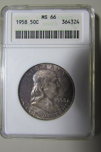 1958 Franklin Half Dollar Coin Value, Prices & Info | USA Coin Book