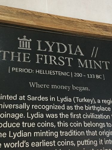 Rare The Oldest Mint In The World- Ancient Lydia 200 to 133 BC Hercules & Apollo Coin