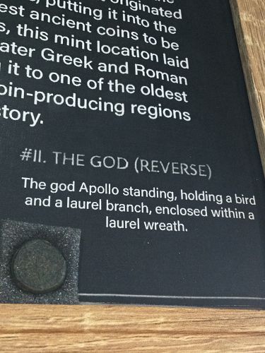 Rare The Oldest Mint In The World- Ancient Lydia 200 to 133 BC Hercules & Apollo Coin