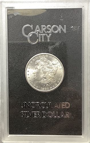 1883-CC Morgan Silver Dollar GSA Hard Pack Choice BU w/ OGP Box COA