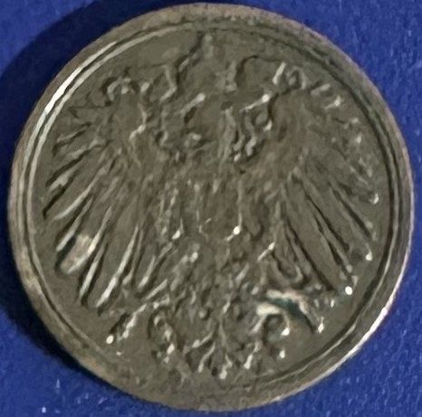 Germany - Empire - 1912 A (Berlin mint) - 1 Pfennig [#2]