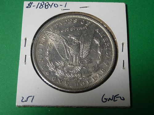 1884O Morgan Dollar  AU53  #-$-1884O-1