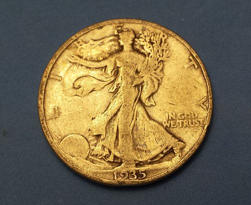 1935 D Walking Liberty Half Dollar