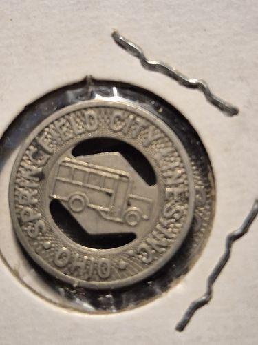 1933 Springfield City Lines Inc. Token