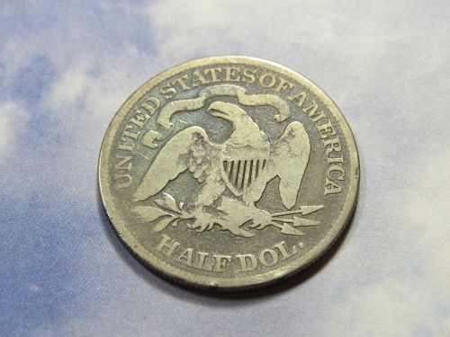 1875 SEATED LIBERTY HALF DOLLAR ~ (90% SILVER) ~ COMB. SHIP ~ LOT J775