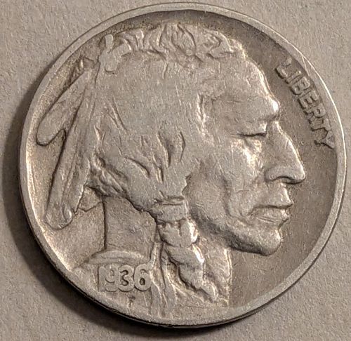 1936 Buffalo Nickel