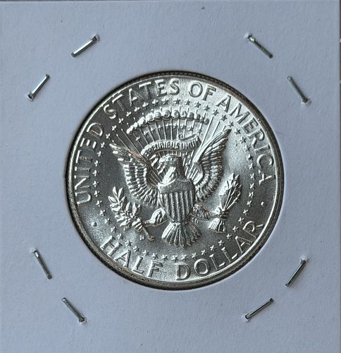 1964-D Kennedy 90% Silver Half Dollar &bull; Choice BU Condition