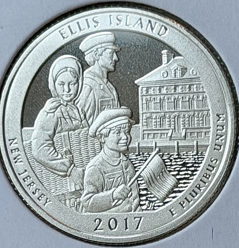 2017-S America The Beautiful Silver Proof Quarter