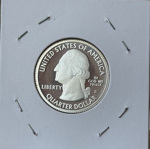 2017-S America The Beautiful Silver Proof Quarter