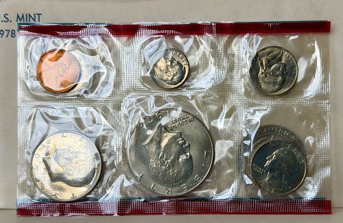 1978-P/D US Mint Clad Set &bull; Brilliant Uncirculated Condition