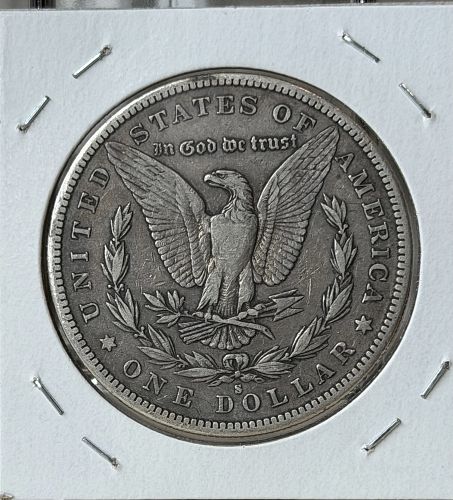 1885-S Morgan 90% Silver Dollar &bull; Circulated Very Fine Condition