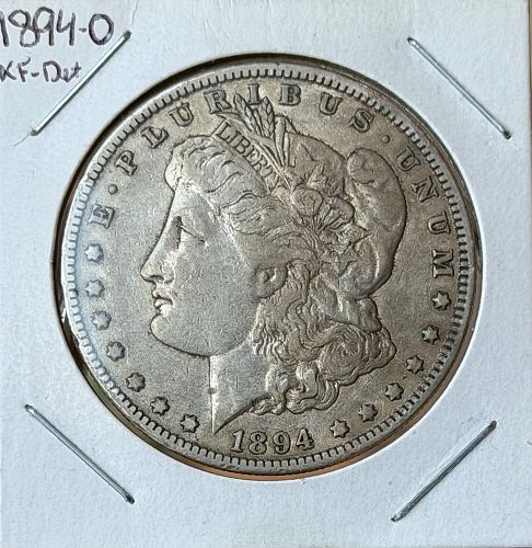 1894-O Morgan 90% Silver Dollar &bull; Circulated Extra Fine Condition