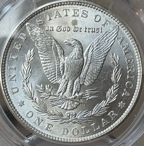 1889-P Morgan 90% Silver Dollar &bull; PCGS Graded Choice BU/MS63 Condition