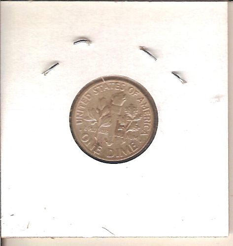 1958-D Roosevelt Dime - 635