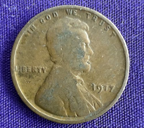 1917 P Lincoln Wheat Cent