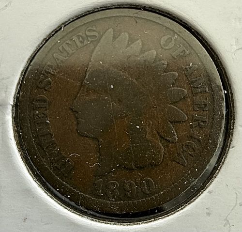 1890 P Indian Head Cent