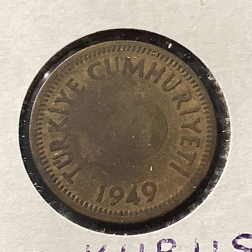 1949 Turkey 25 Kurus