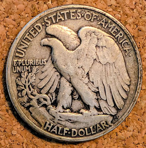 1942-P Walking Liberty Half Dollar