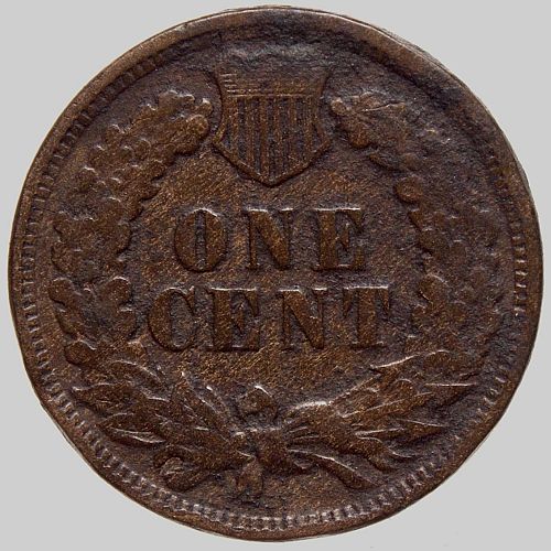 1907 Indian Head Cent #35 Cleaned