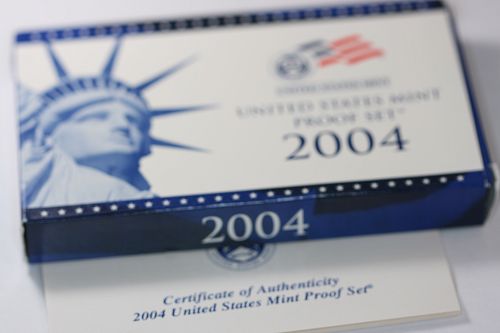 2004 s Proof set U.S. Mint OGP- COA