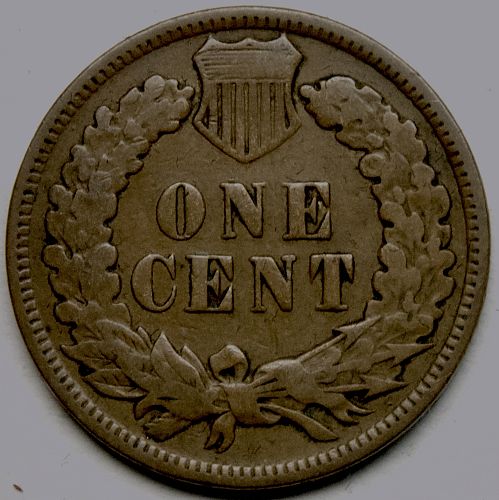 1908 P Indian Head Cent #76 Natural Brown