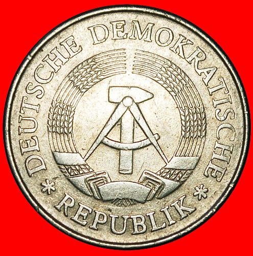 Ⰿ HAMMER AND COMPASS (1972-1990): GERMANY ★ 2 MARKS 1978A!