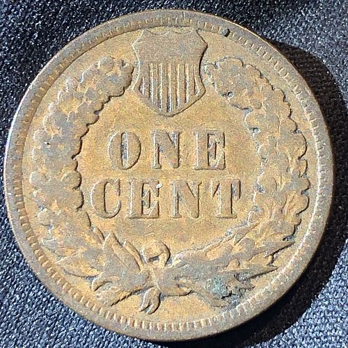 1907-P Indian Head Cent Small Cent Coin - VG (Very Good) condition