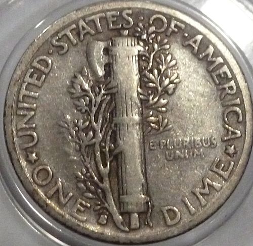 1937-S FINE Mercury Dime   ( 12418 )