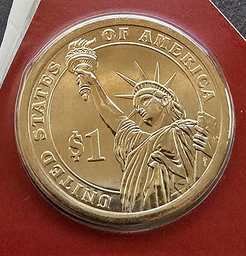 2014-D Coolidge Presidential Dollar - BU in Original Mint Cello (S43)