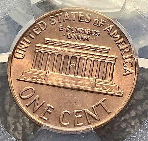 1969-D Lincoln Memorial Cent PCGS MS66 RED Looks Finer - Big Jump in 67