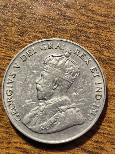 1922 Canada 5 Cents