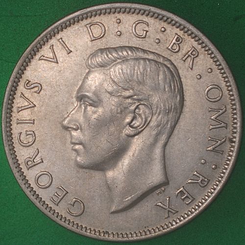 1950 Great Britain Half Crown AU
