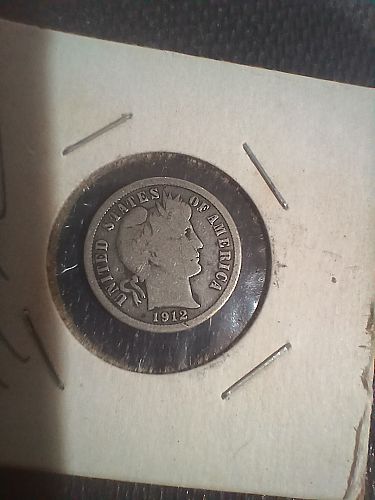 1912 P Barber Dime