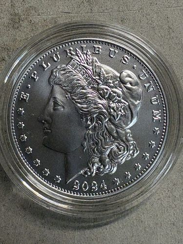 2024 Morgan Silver Dollar Gem BU in OGP