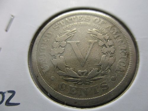 1909  G6 Liberty Nickel.  Item: 5 L09-12.