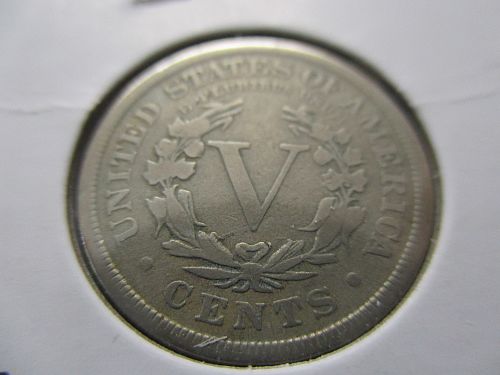 1886  VG8 Liberty Nickel.  Item: 5 L86-02.