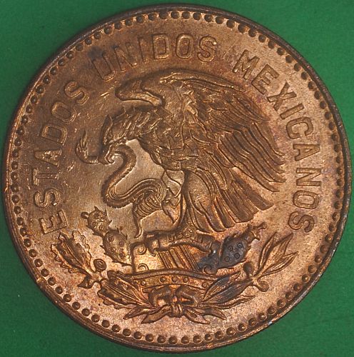 1959 Mexico 50 Centavos UNC #2