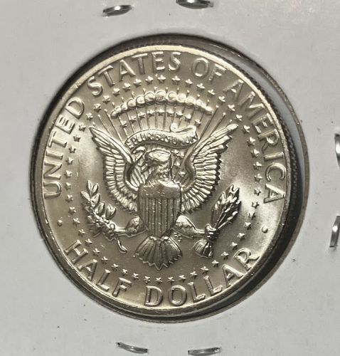 1973 D Kennedy half dollar from mint set