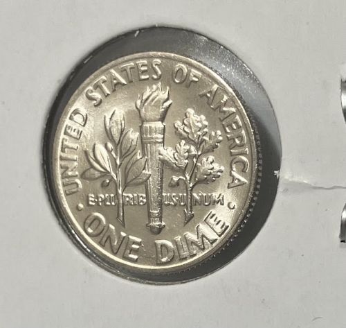 1973 P Roosevelt dime from mint set