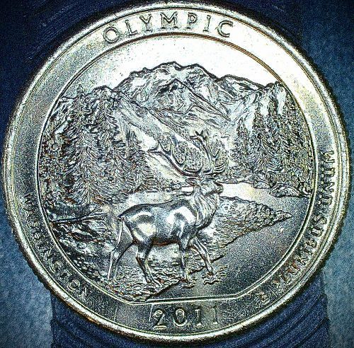 2011 P Olympic America The Beautiful Quarter BU or Better