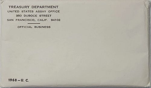 1968 Special Mint Set - Uncirculated - Original Packaging - 014