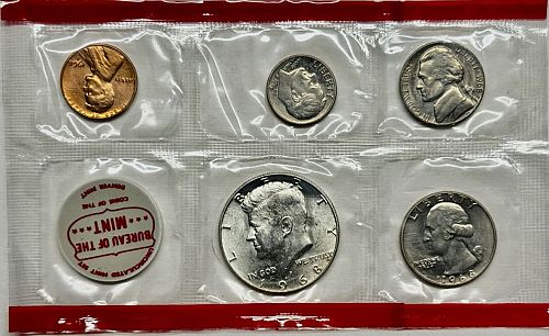 1968 Special Mint Set - Uncirculated - Original Packaging - 014