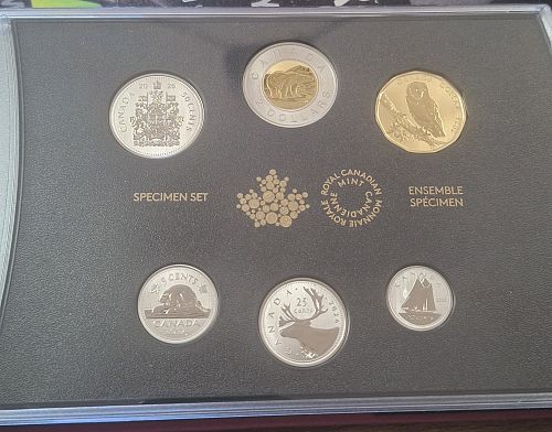 2026 Canadian Specimen Set  "Barn Owl"