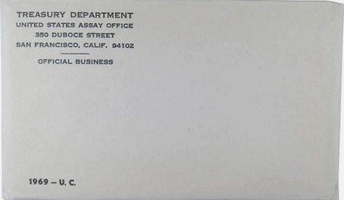 1969 Special Mint Set - Uncirculated - Original Packaging - 016