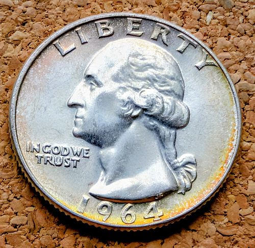 1964-P Washington Silver Quarter