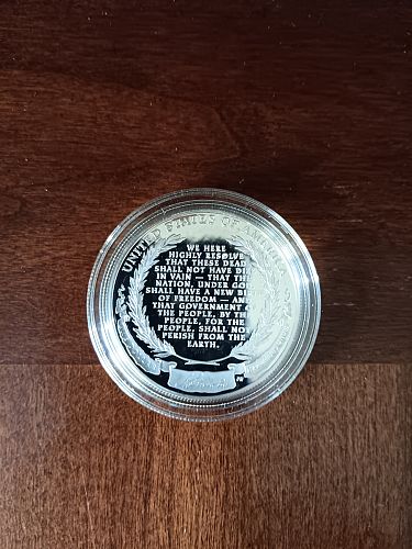 2009 Abraham Lincoln Commemorative Silver Dollar