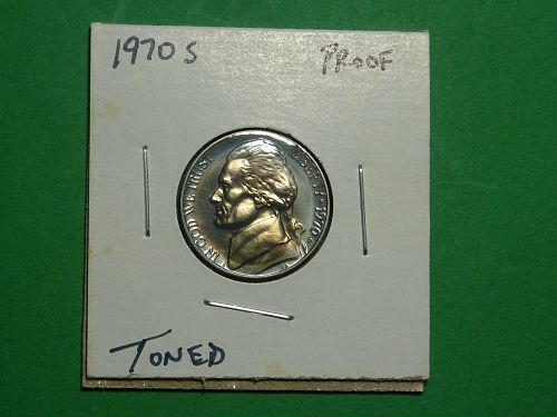 1970S Proof Jefferson Nickel  #5-1970SPR-1