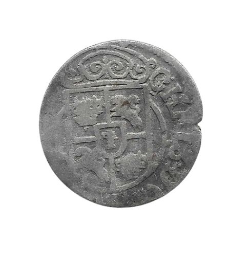 1624 Duchy of Prussia, Georg Wilhelm AR 18.6mm .93gm, 3 Polker, K&ouml;nigsberg