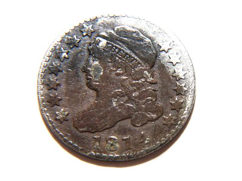 1814 VG+/F Silver Bust Dime
