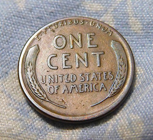 1916 S Lincoln Wheat Cent,
